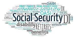 Disability Word Cloud - What Conditions Are Considered a Disability Under SSDI?